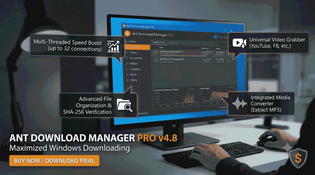 Ant Download Manager PRO Lifetime For Windows - DigitalOnHAX.com