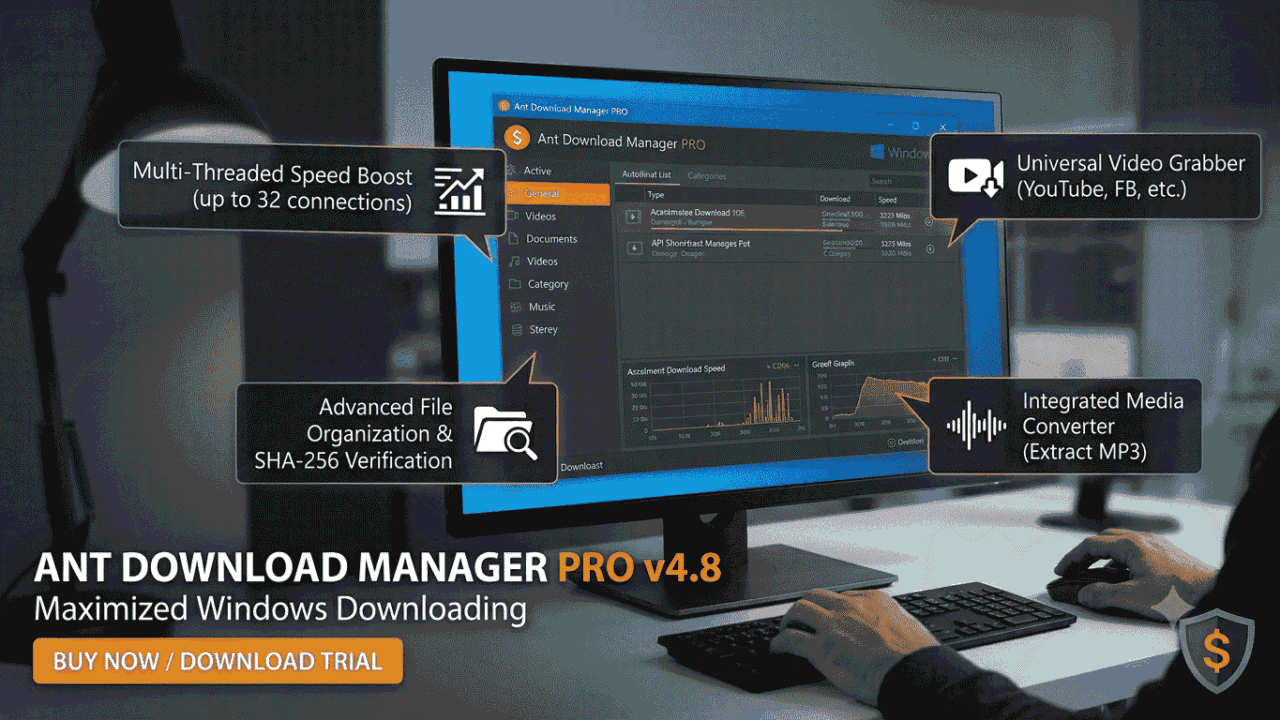 Ant Download Manager PRO Lifetime For Windows - DigitalOnHAX.com