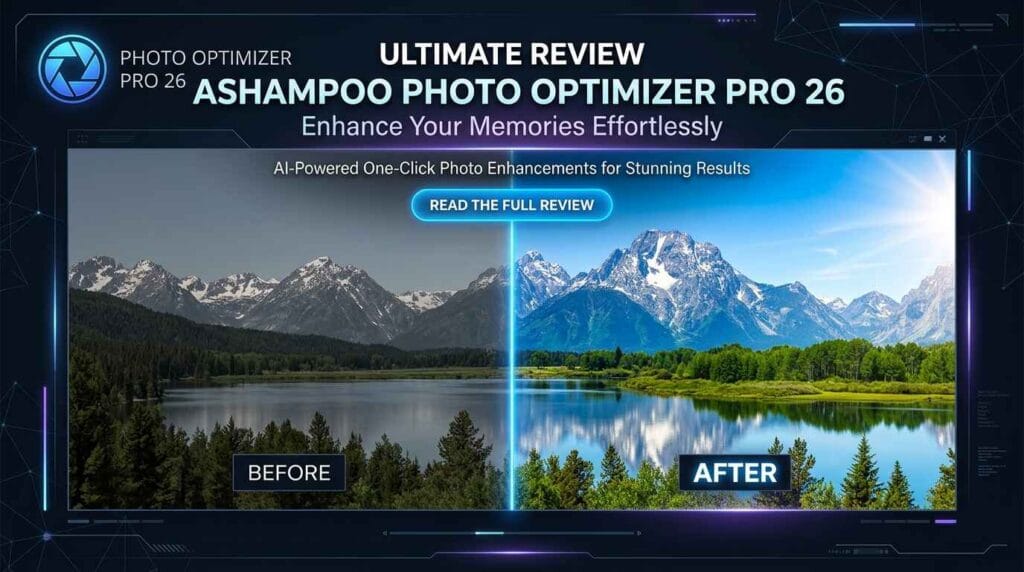ashampoo photo optimizer pro 26, free download 2026, windows 11/10, product license key, review features & full guide, giveaway, 64-bit version